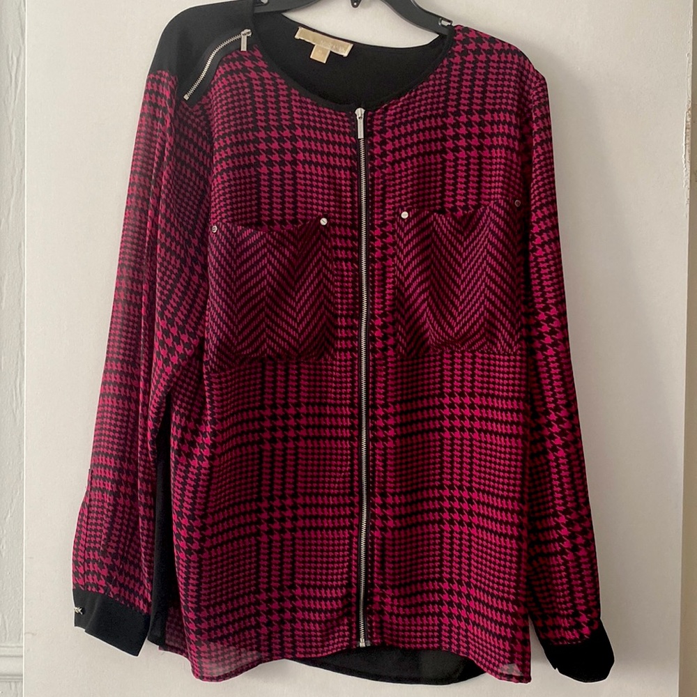 Hot pink Michael kors blouse